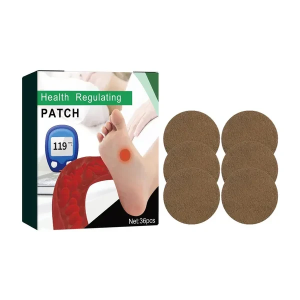 Natural Ingredients Sugar Regulating of Body and Health Care Patches ,36PcsPack
