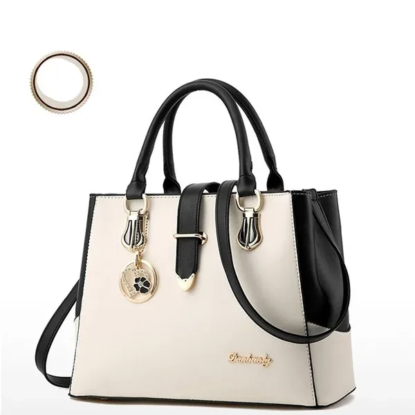 Women Fashion Handbags Simple Shoulder Bag Hasp