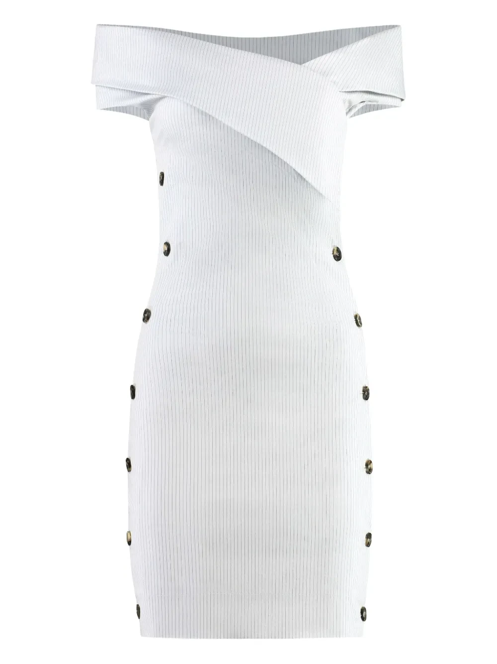 Philosophy Di Lorenzo Serafini embellished-buttons mini dress