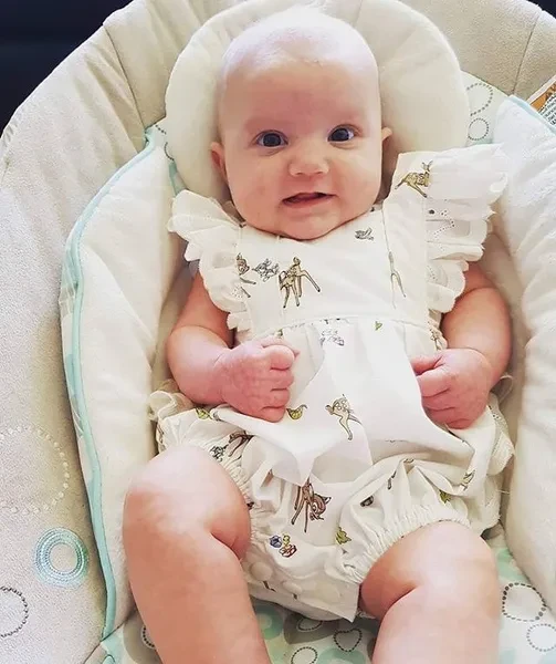 Newborn Infant Baby Girl Clothes Ruffle Lace Deer Print Romper Bodysuit Jumpsuit + Headband Outfits Set