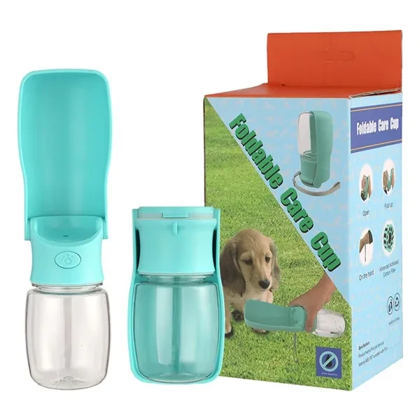 Portable Pet Dog Water Bottle Travel Puppy Cat Drinking Bowl Outdoor Pet Product