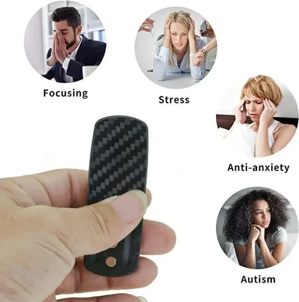 EDC Adult Fidget Toys Carbon Fiber Magnetic Push Slider Anti Stress Toys Hand Spinner ADHD Anxiety Autism Stress Relief Gifts