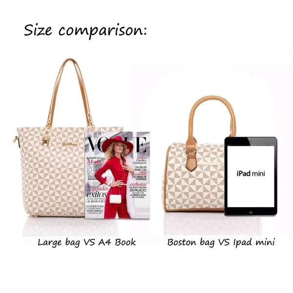 Handbags For Women Scatchal Purses And Shoulder Bag Python Pattern Clutch Tote Bag Boston Bags Clutch Purse 5pcs Set