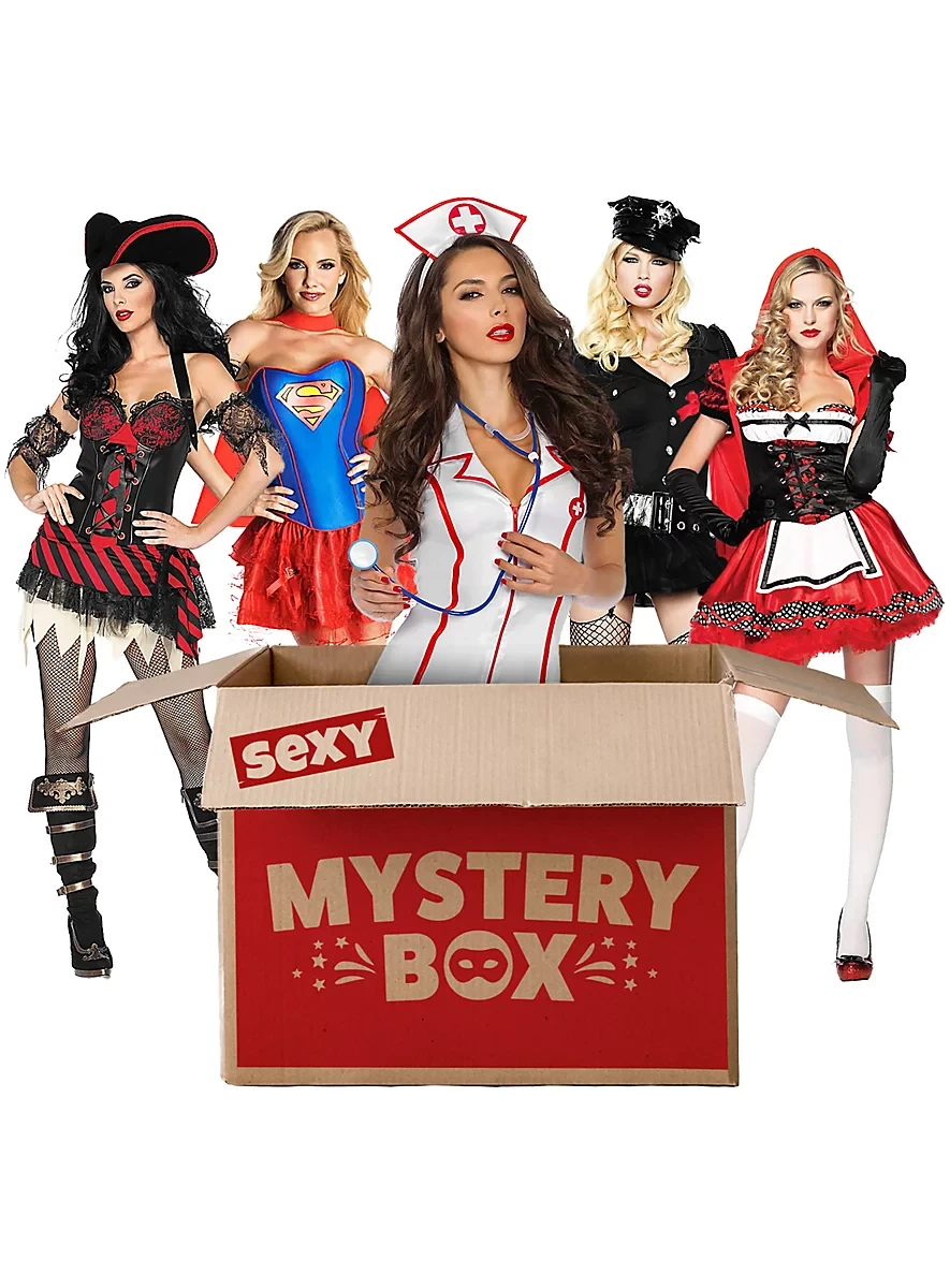 Mystery Box - 3 sexy costumes for ladies
