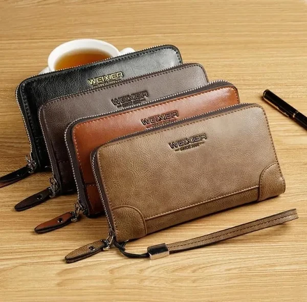 Summer Small Wallet Men's Card Bag Zipper Single Hand Loose Wallet Purse