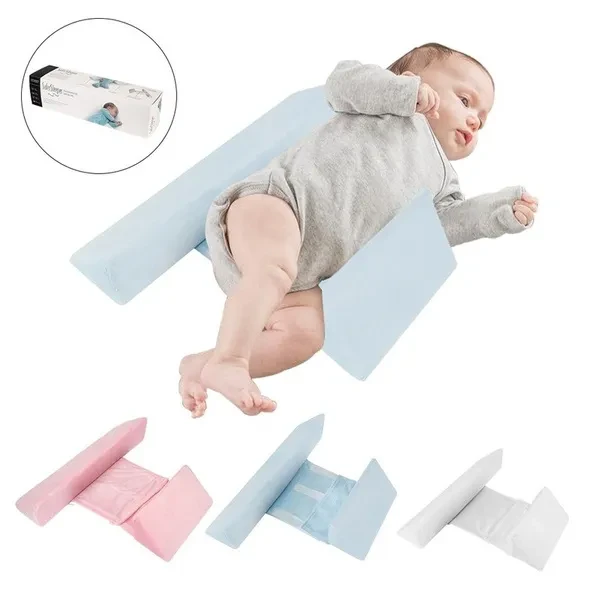 Baby Styling Pillow Side Sleeping Pillow Triangle Positioning Baby Pillow Can Be Removed Wash Anti-spitting Milk Mother and Baby