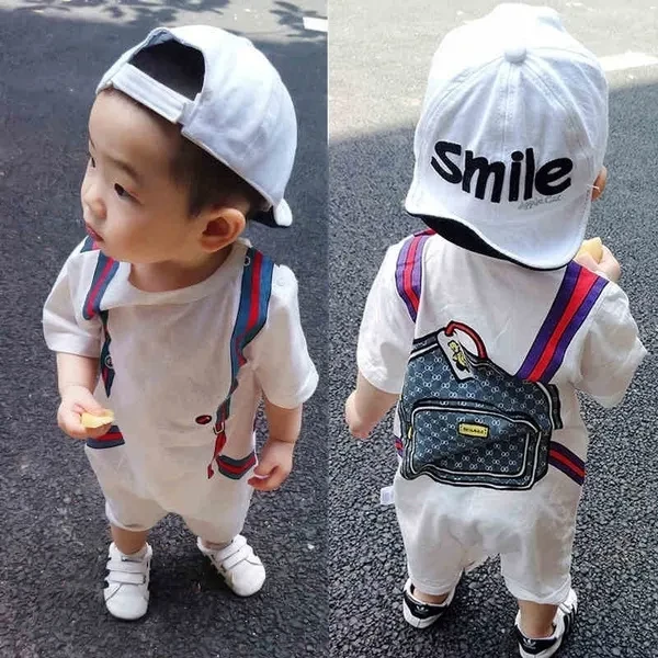 Baby & Toddler Clothing Cotton Baby Clothes Rompers Cartoon Newborn Infant Jumpsuits Baby Boy Girl gifts kids One Piece Nightwear 0-24 months