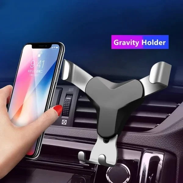 Universal Car Phone Holder Gravity Mobile Phone Holder Stand Magnetic Support Cell Air Vent Mount Smartphone Holder In Car