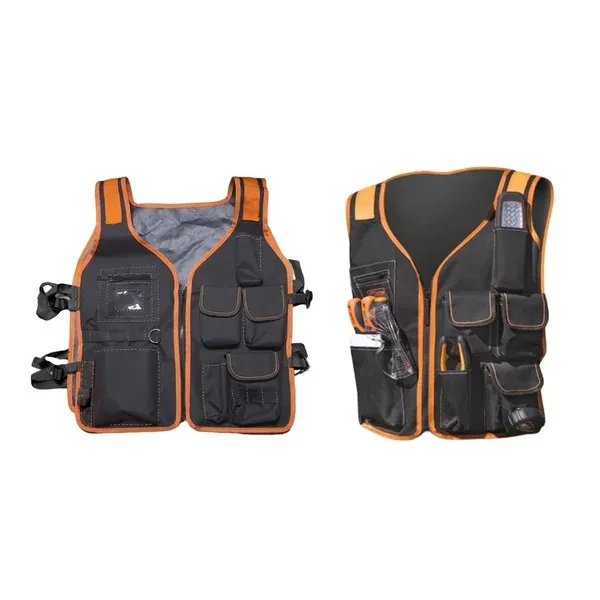 Lightweight Work Vest Tool Vest for Carpenters Large Capacity Tool Vest