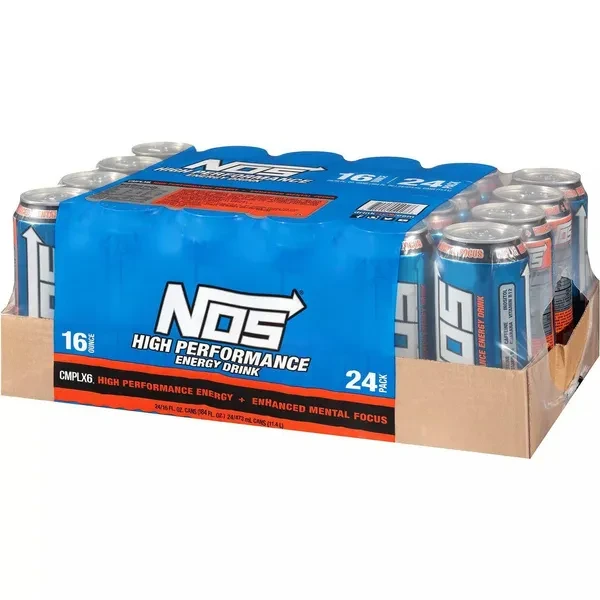 NOS High Performance Energy Drink, 16 oz , 24 pk