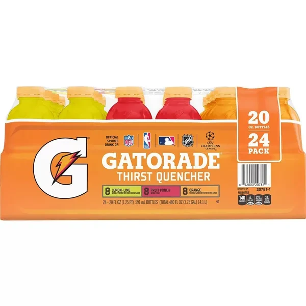 Gatorade Sports Drinks Variety Pack (20 oz , 24 pk)
