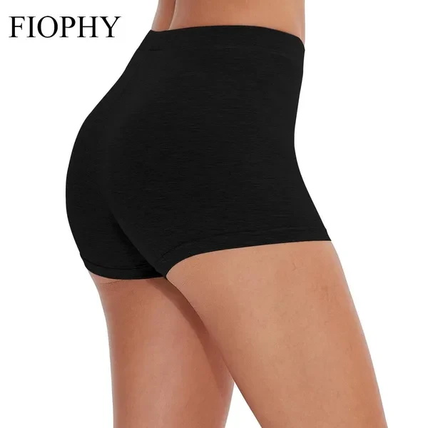 FIOPHY Shorts Women's Soft and Comfy Sport Shorts Yoga Running Skinny Shorts Fashion Versatile Elastic Waist Shorts